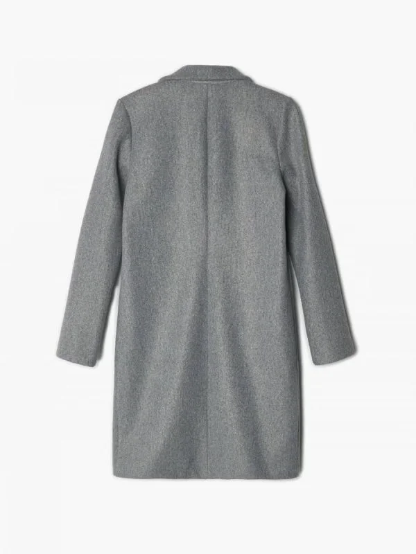 Palton lung CROPP XS | Gri, Fără glugă, Poliester - Image 5