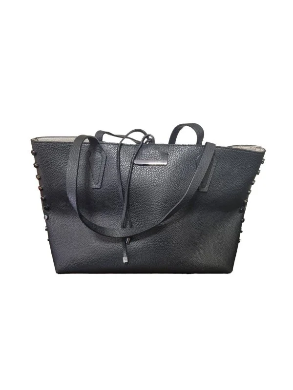 Geantă de mână Guess | Negru, Piele ecologică