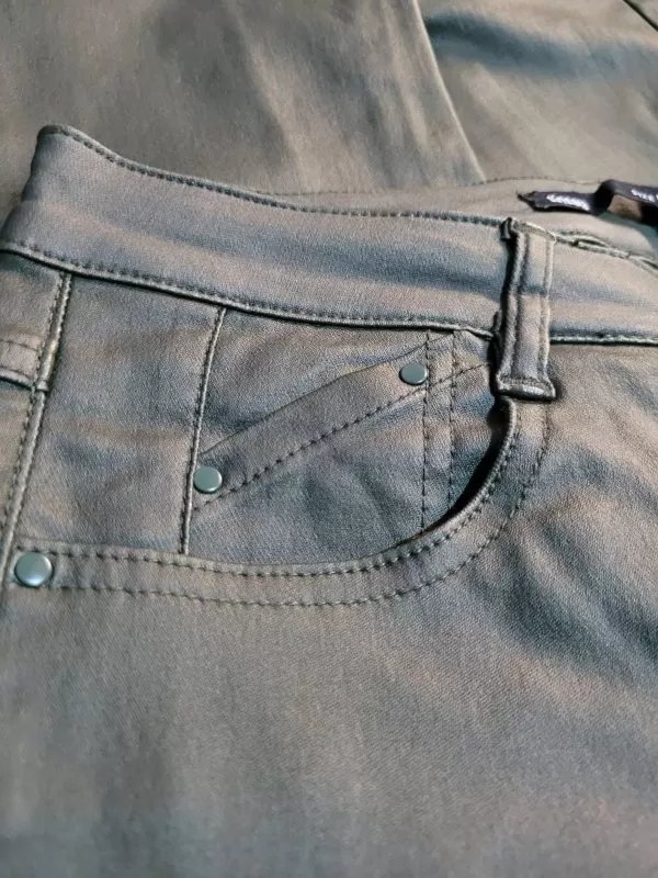 Pantaloni Sinsay L | Khaki, Lungi, Vâscoză - Image 8