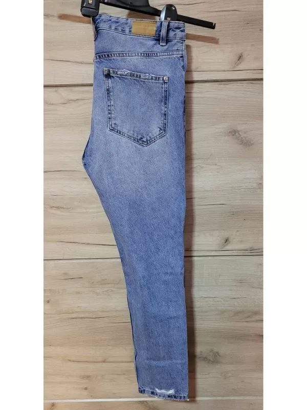 Blugi Sinsay EU 38 | Albastru, Lungi, Bumbac - Image 6