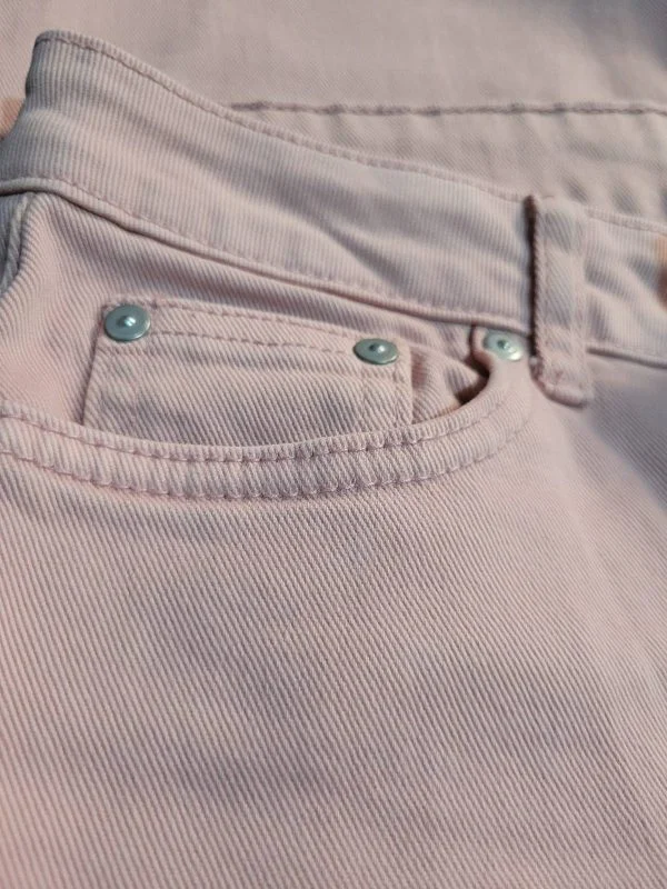 Blugi CROPP EU 38 | Roz, Lungi, Bumbac - Image 8