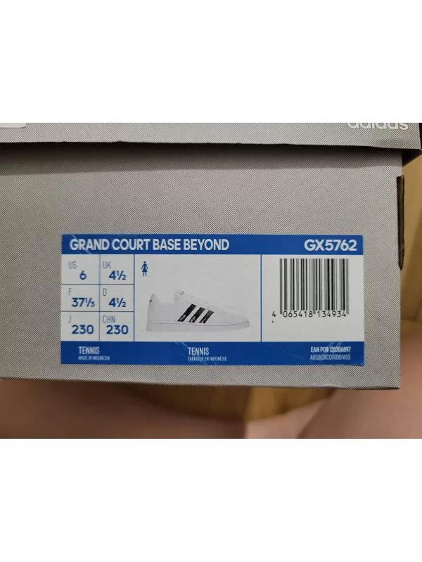 Sneakers adidas EU 37.5 | Alb, Piele ecologică - Image 8