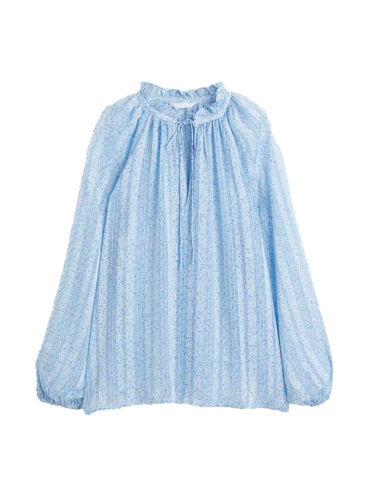 Bluză H&M EU 36 | Bleu, Normal, Poliester