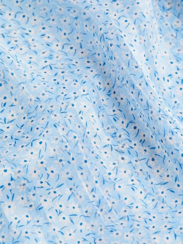 Bluză H&M EU 36 | Bleu, Normal, Poliester - Image 2