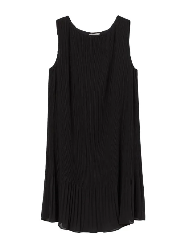 Rochie office H&M EU 36 | Negru, Mini, Poliester
