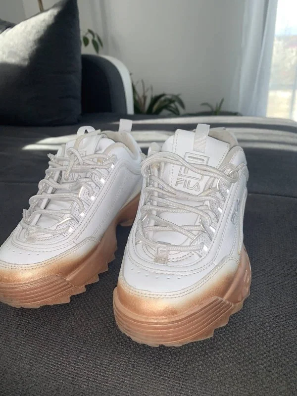 Sneakers Fila EU 36 | Alb, Piele ecologică - Image 4