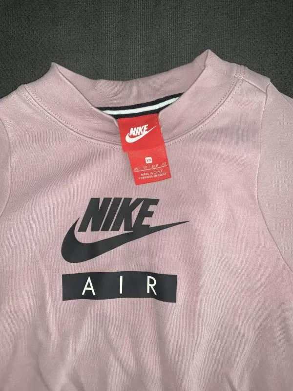 Top sport Nike XS | Roz, Logo, Bumbac - Image 2