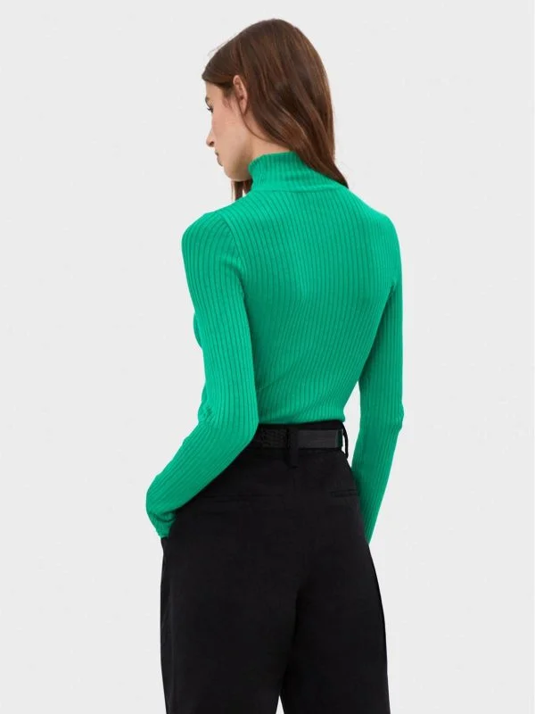 Bluză Bershka S | Verde, Normal, Bumbac - Image 2