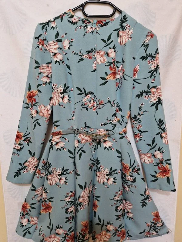 Rochie office Poema EU 34 | Verde mentă, Mini, Poliester - Image 6