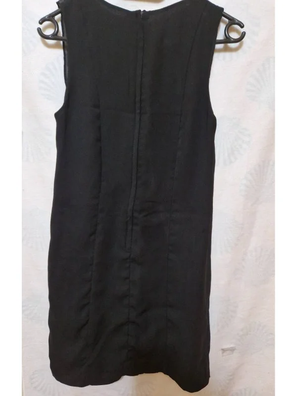 Rochie office H&M EU 34 | Negru, Mini, Poliester - Image 3