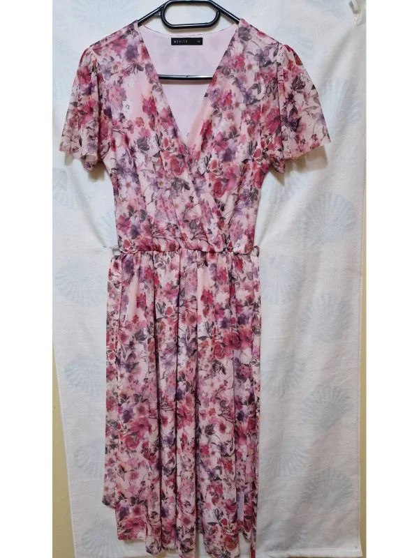 Rochie casual Mohito XS | Roz, Midi, Poliester - Image 5