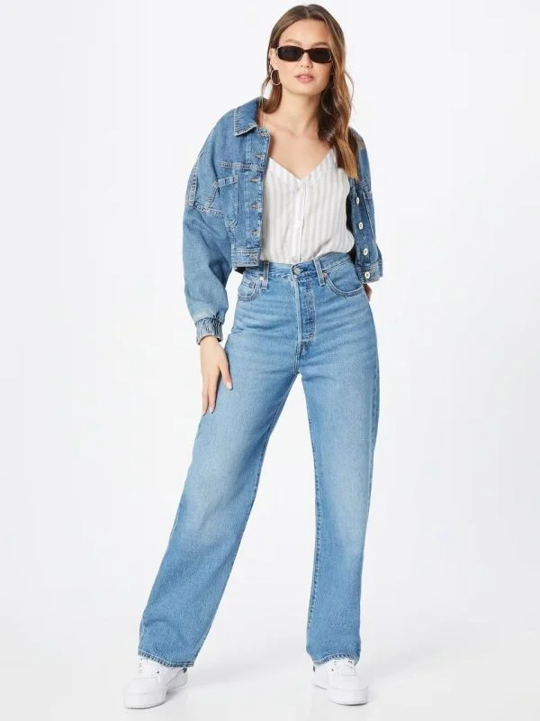 Blugi Levi's EU 34 | Albastru, Lungi, Bumbac - Image 3
