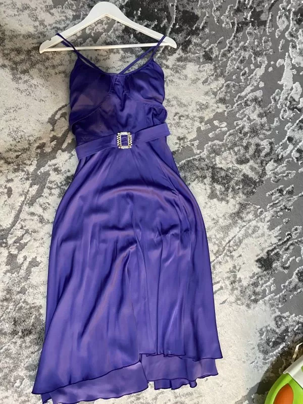 Rochie de seară BBY EU 36 | Mov, Midi - Image 3