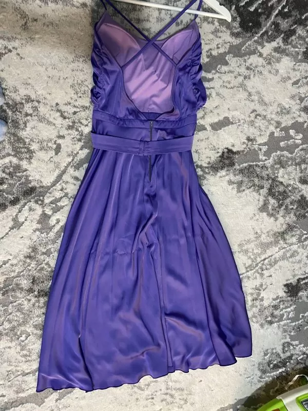 Rochie de seară BBY EU 36 | Mov, Midi - Image 4