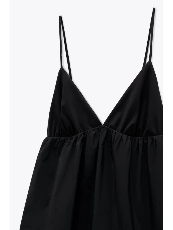 Rochie de seară Zara M | Negru, Midi - Image 5