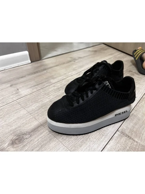 Sneakers Diesel EU 36 | Negru, Piele naturală - Image 3