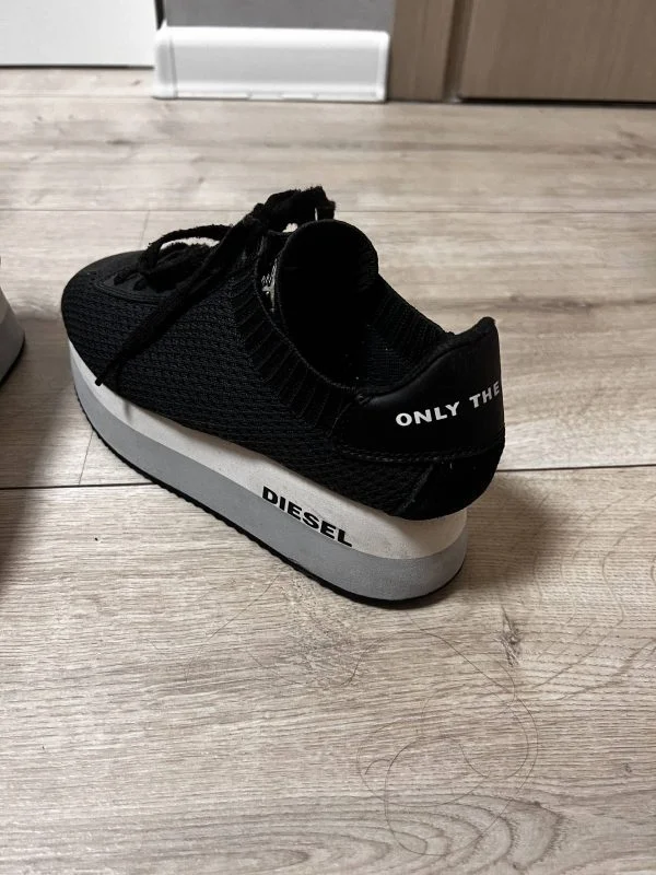 Sneakers Diesel EU 36 | Negru, Piele naturală - Image 6