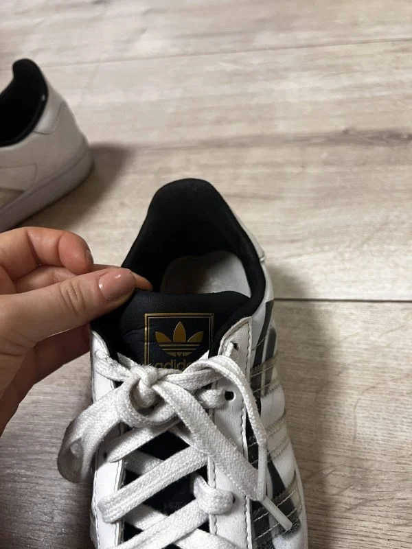 Sneakers adidas Originals EU 35.5 | Alb, Piele naturală - Image 3