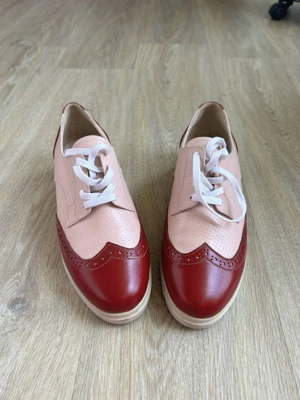 Pantofi COMFORT EU 39 | Roz, Piele naturală - Image 5