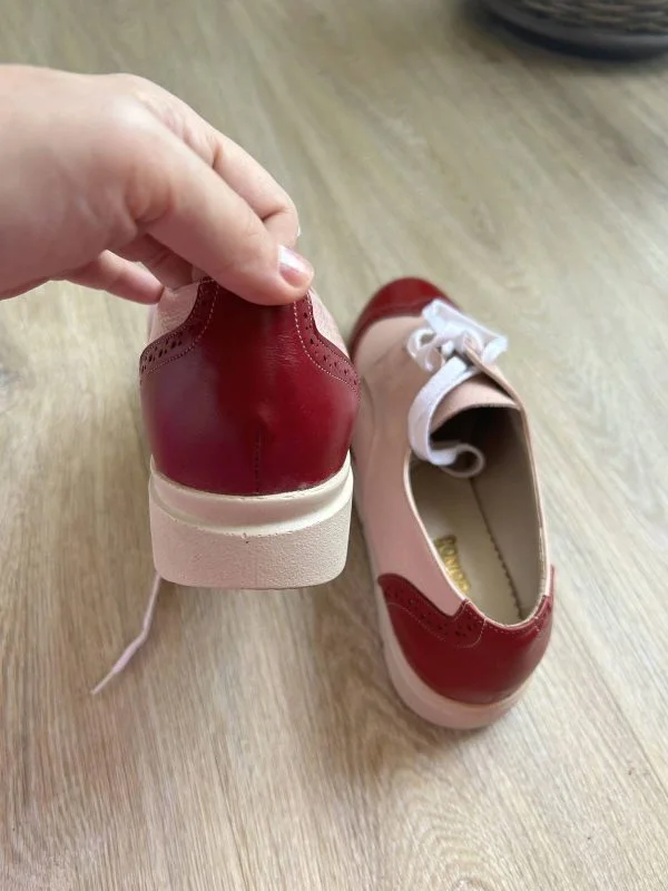 Pantofi COMFORT EU 39 | Roz, Piele naturală - Image 2