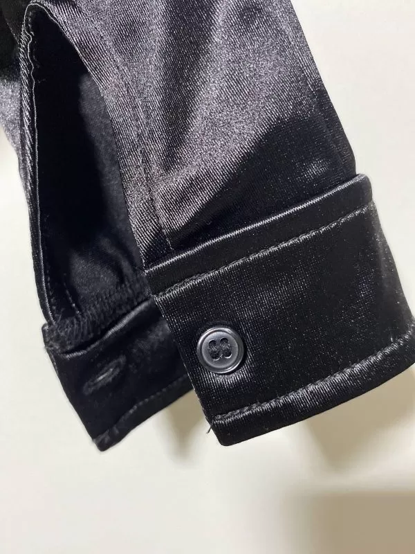 Cămașă H&M EU 34 | Negru, Normal, Elastan - Image 8
