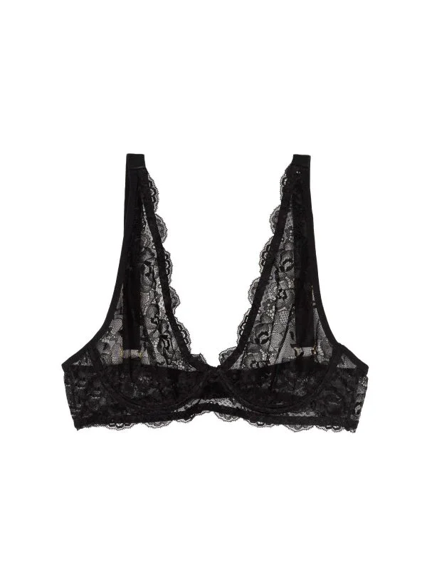 Sutien GATESHOP | Negru, Dantelă