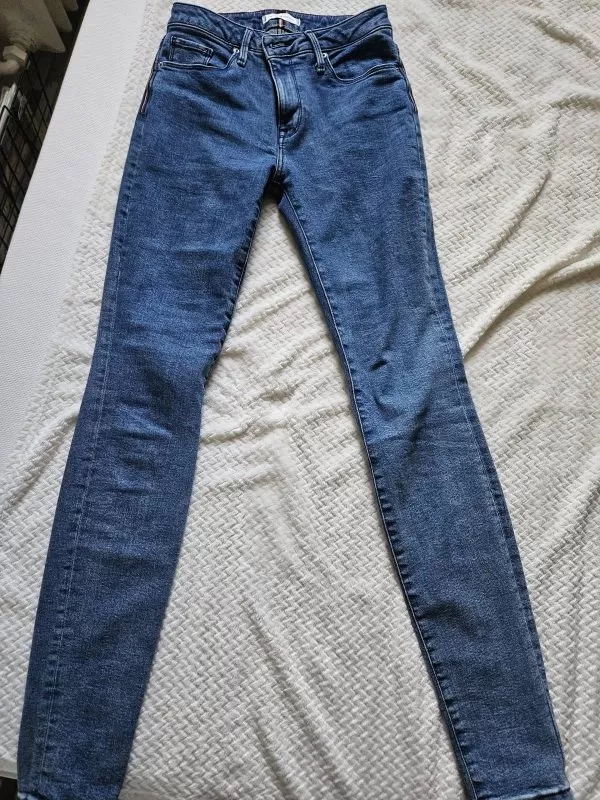 Blugi Tommy Hilfiger S | Bleu, Lungi, Bumbac - Image 8