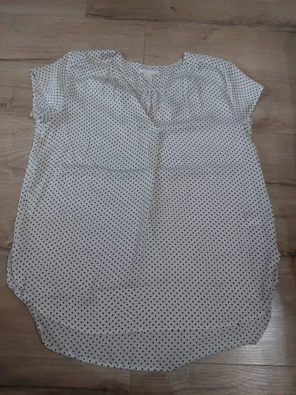 Cămașă H&M EU 34 | Alb, Normal, Mătase - Image 3
