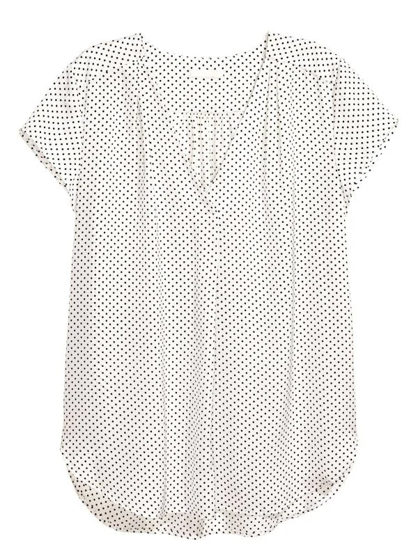Cămașă H&M EU 34 | Alb, Normal, Mătase - Image 2