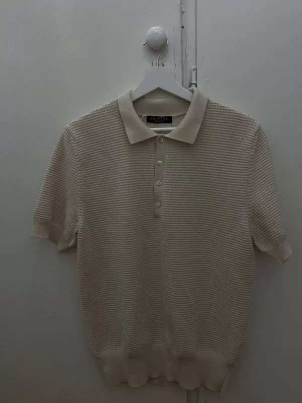 Bluză I. K. MODE M | Crem, Normal, Bumbac - Image 2