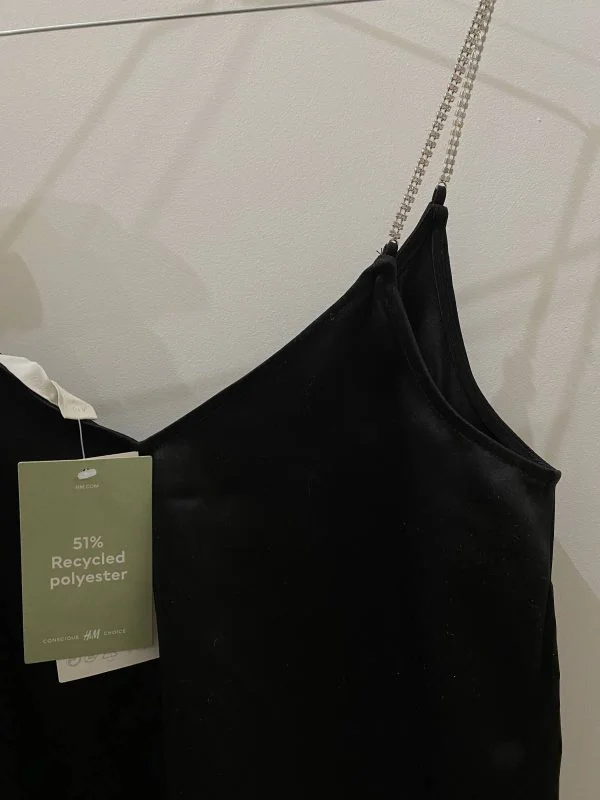 Top H&M XS | Negru, Normal, Poliester - Image 4