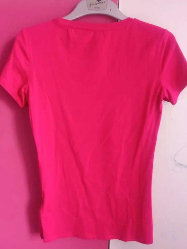 Bluză Guess XS | Roz, Normal, Bumbac - Image 4