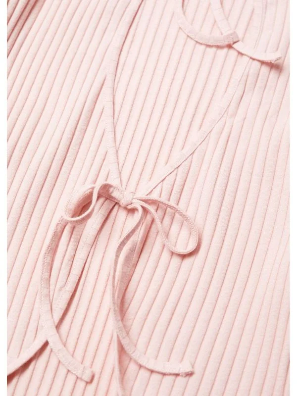 Bluză Mango XS | Roz, Normal, Bumbac - Image 5