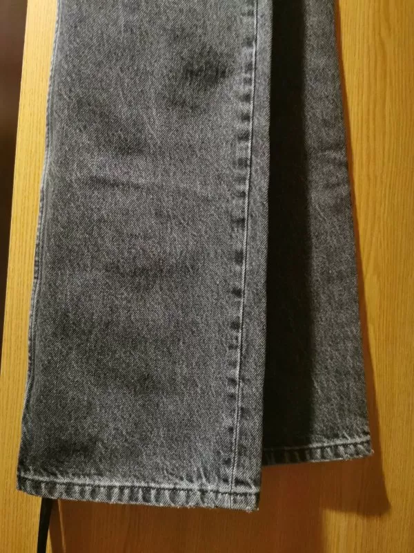 Blugi Mango EU 34 | Gri, Lungi, Denim - Image 9