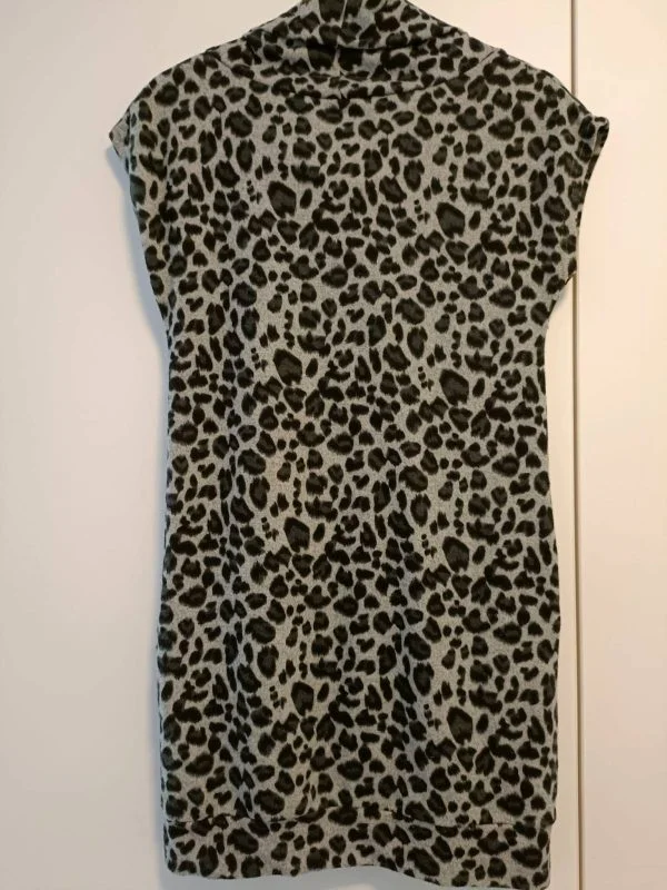 Rochie casual FISHBONE M | Gri, Mini, Poliester - Image 3