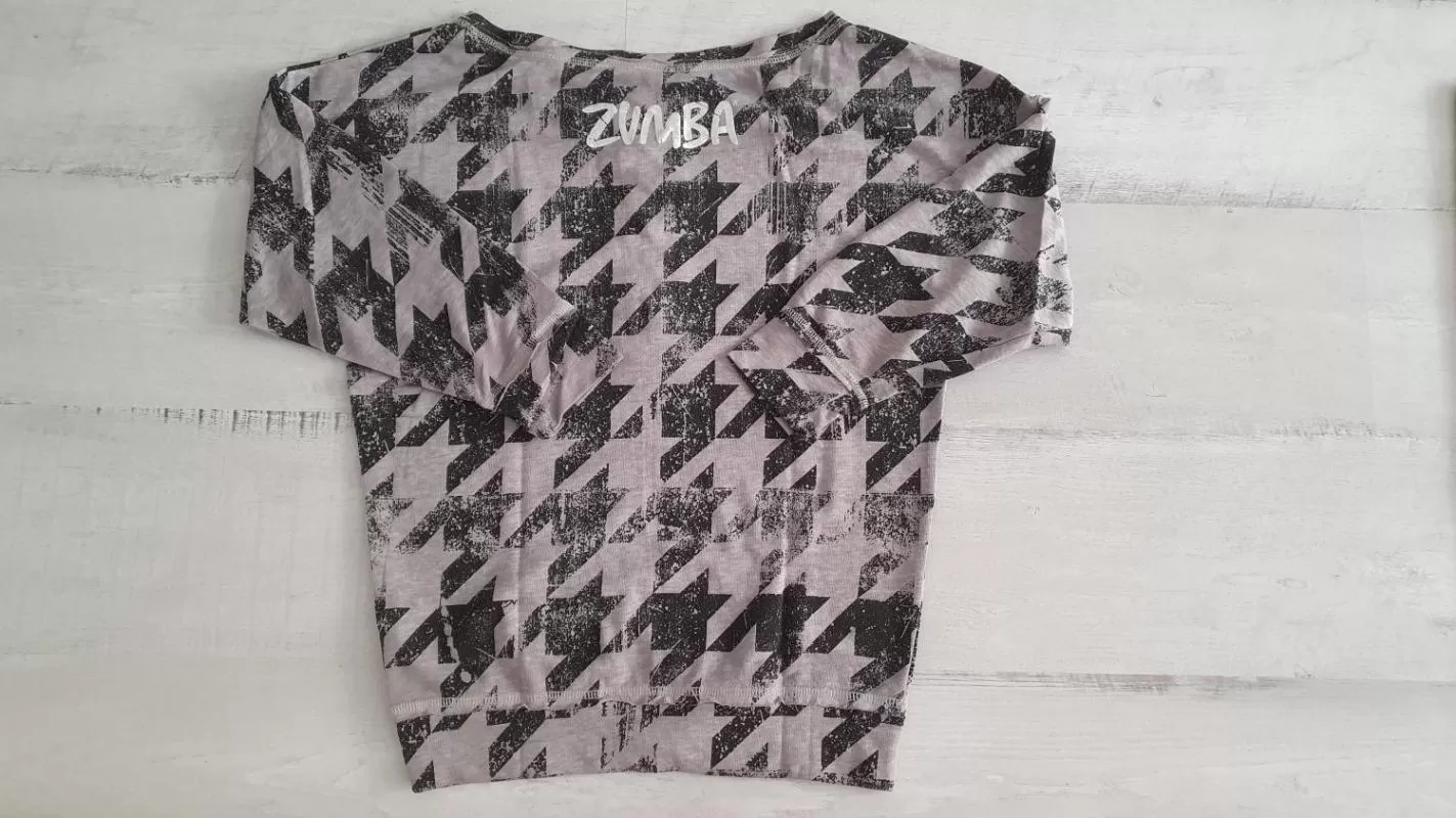 Bluză Zumba EU 34 | Gri, Normal, Bumbac - Image 3