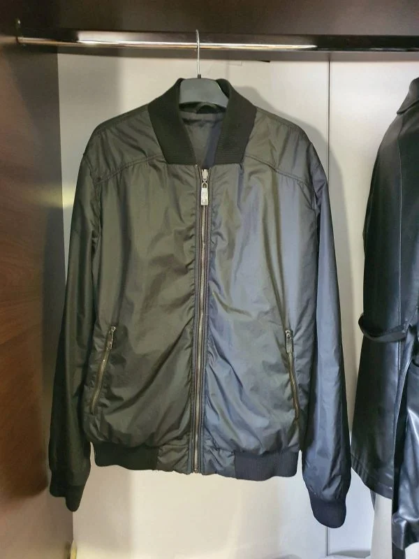Geacă bomber Versace EU 50 | Negru, Fără glugă, Poliester - Image 6