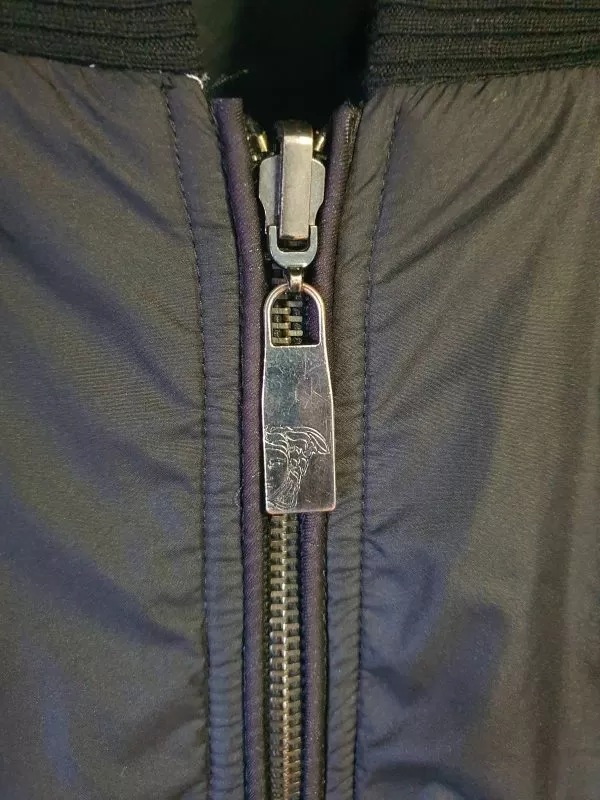 Geacă bomber Versace EU 50 | Negru, Fără glugă, Poliester - Image 4