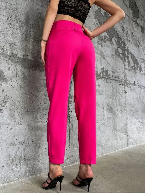 Pantaloni Shein XS | Roz, Lungi, Poliester - Image 4