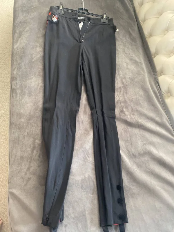 Pantaloni Dolce & Gabbana EU 38 | Negru, Lungi, Bumbac - Image 6