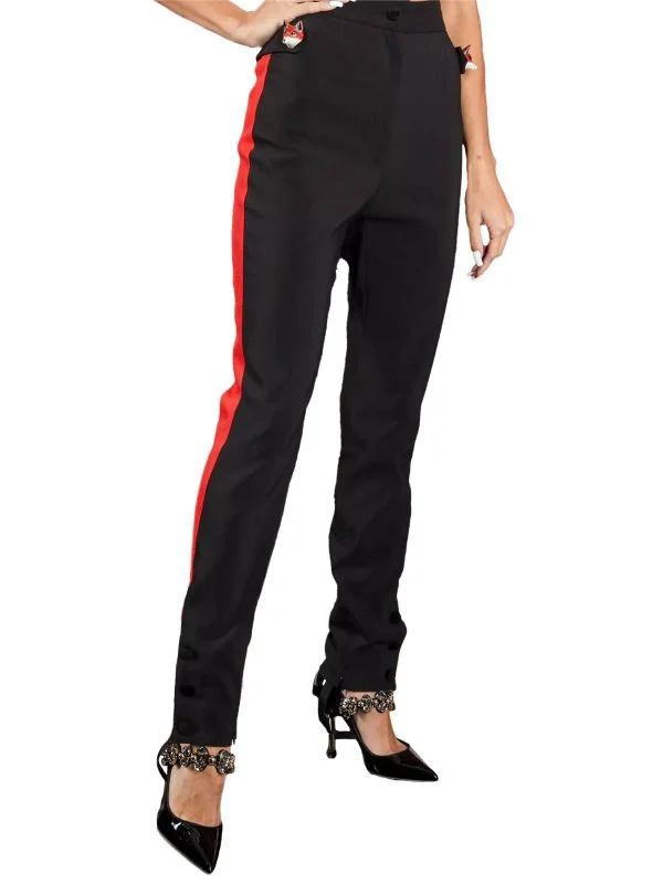 Pantaloni Dolce & Gabbana EU 38 | Negru, Lungi, Bumbac