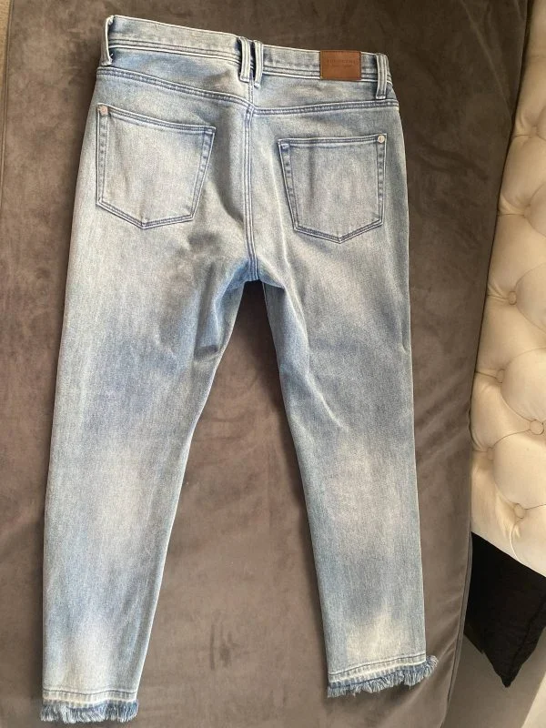 Blugi Burberry EU 38 | Bleu, Lungi, Bumbac - Image 2