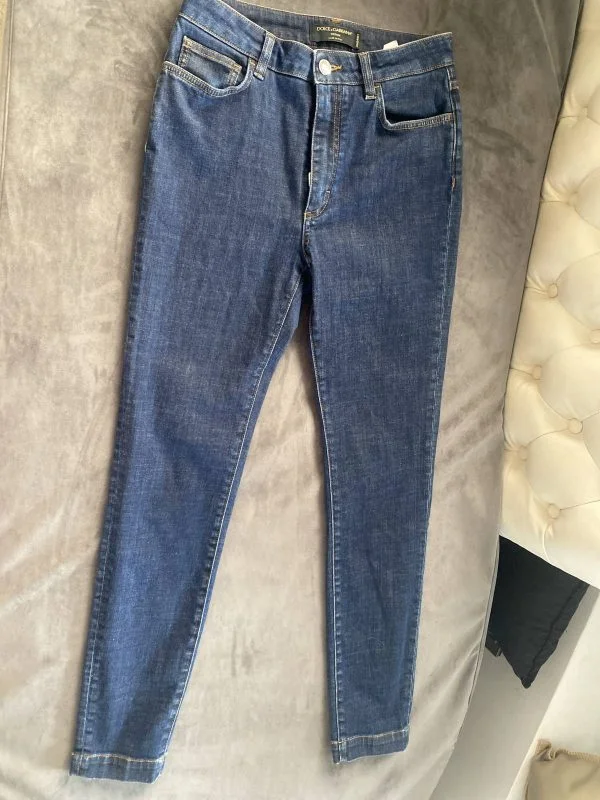 Blugi Dolce & Gabbana EU 36 | Albastru, Lungi, Bumbac - Image 5