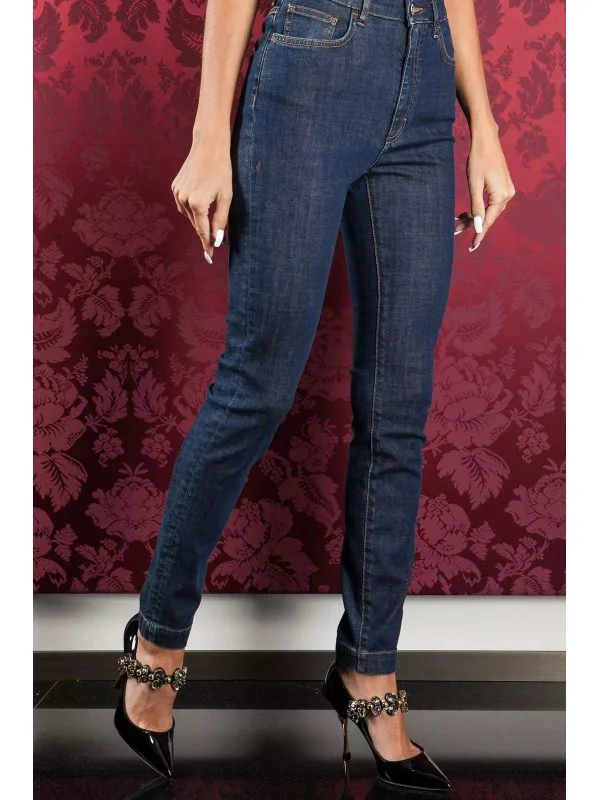 Blugi Dolce & Gabbana EU 36 | Albastru, Lungi, Bumbac - Image 3