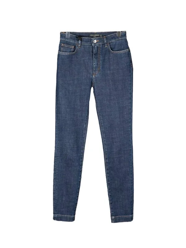 Blugi Dolce & Gabbana EU 36 | Albastru, Lungi, Bumbac