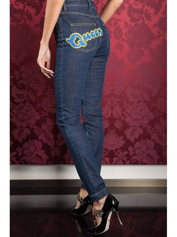 Blugi Dolce & Gabbana EU 36 | Albastru, Lungi, Bumbac - Image 2