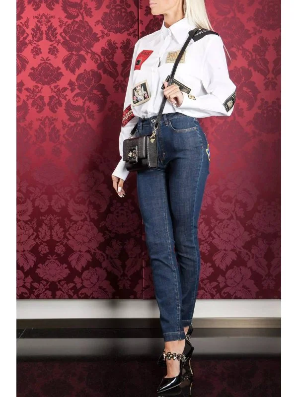 Blugi Dolce & Gabbana EU 36 | Albastru, Lungi, Bumbac - Image 4
