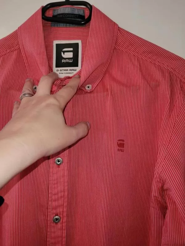 Cămașă G-Star RAW EU 36 | Cărămiziu, Normal, Bumbac - Image 4