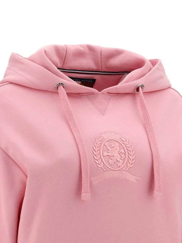 Hanorac Tommy Hilfiger EU 38 | Roz, Normal, Bumbac - Image 3