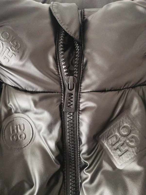 Geacă de iarnă Hugo Boss EU 38 | Negru, Cu glugă, Poliester - Image 7
